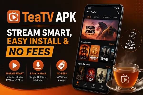 TeaTV APK: Stream Smart, Easy Install & No Fees