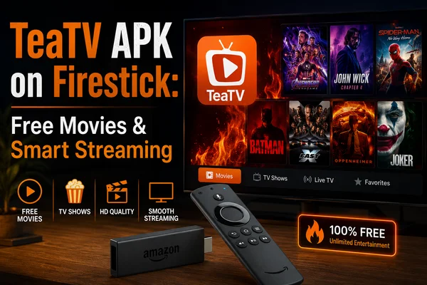 TeaTV APK on Firestick: Free Movies & Smart Streaming