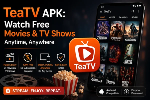 TeaTV APK: Watch Free Movies & TV Shows Anytime, Anywhere